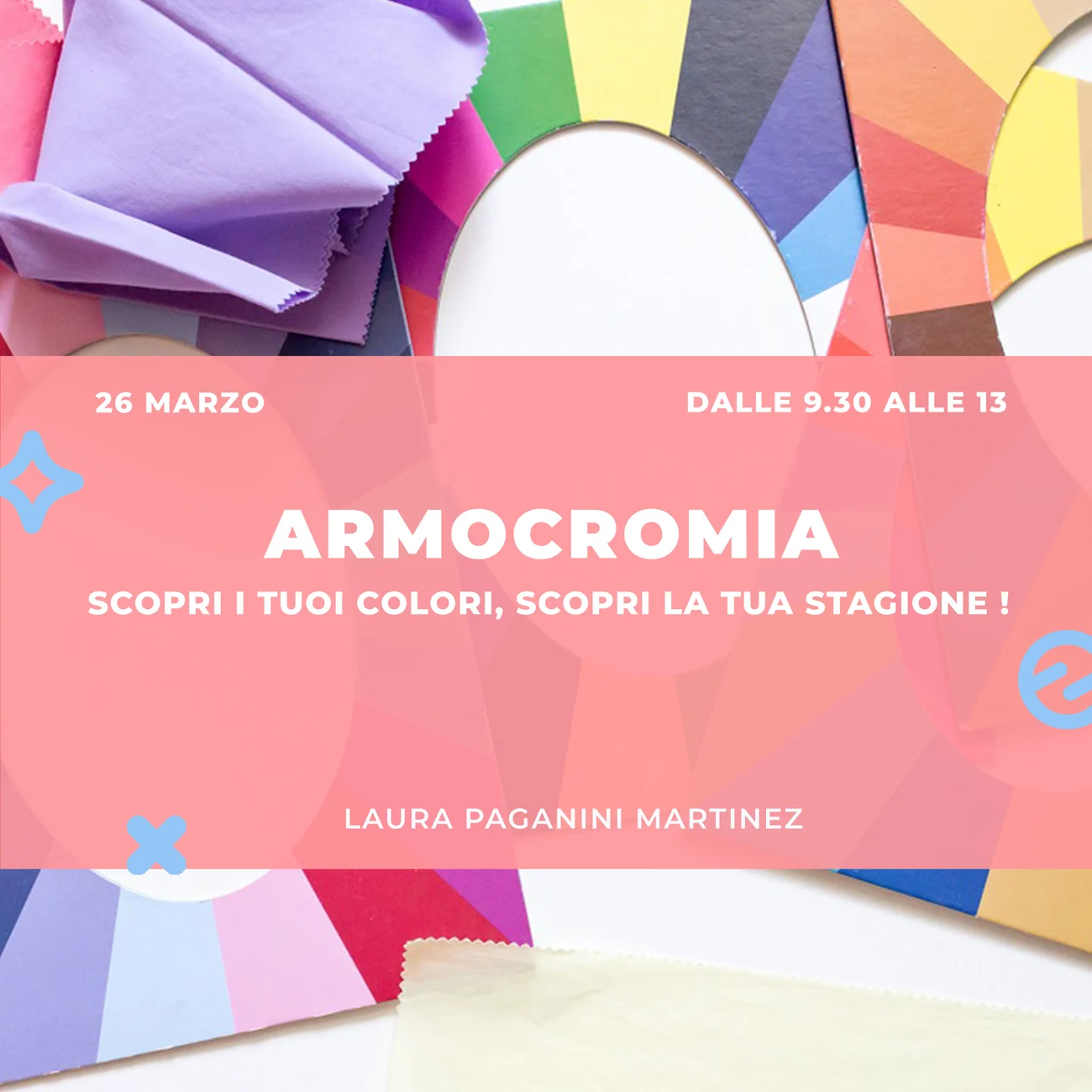 Armocromia - Domenica, 26 Marzo 2023, Workshop